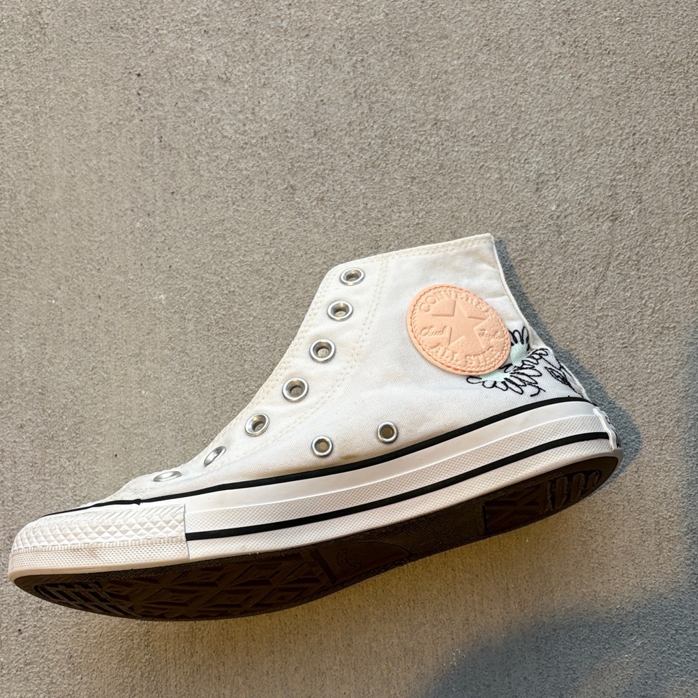 Converse women White Canvas Shoes - Picture 3 of 16